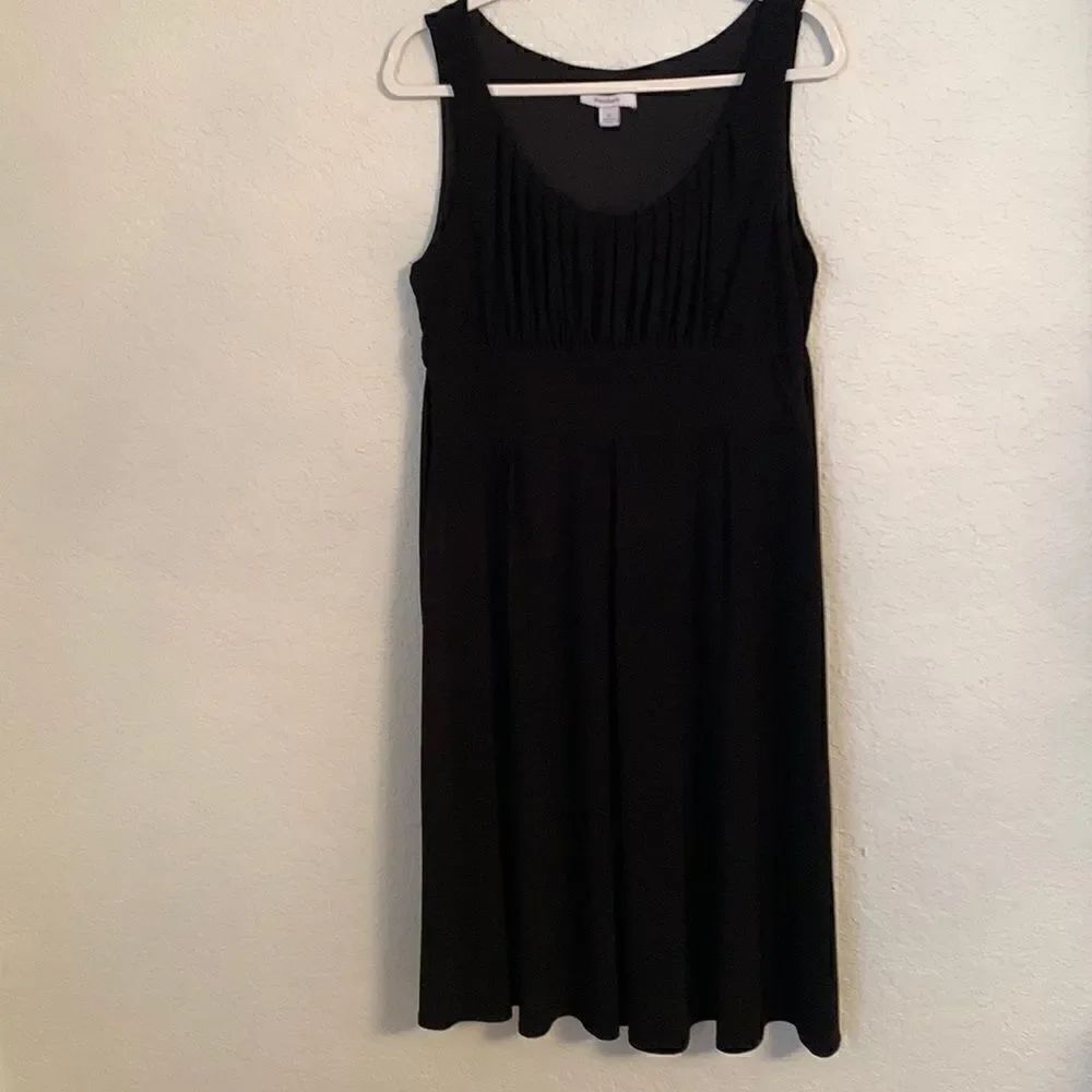 Dressbarn Sleeveless Black Dress. Size 10